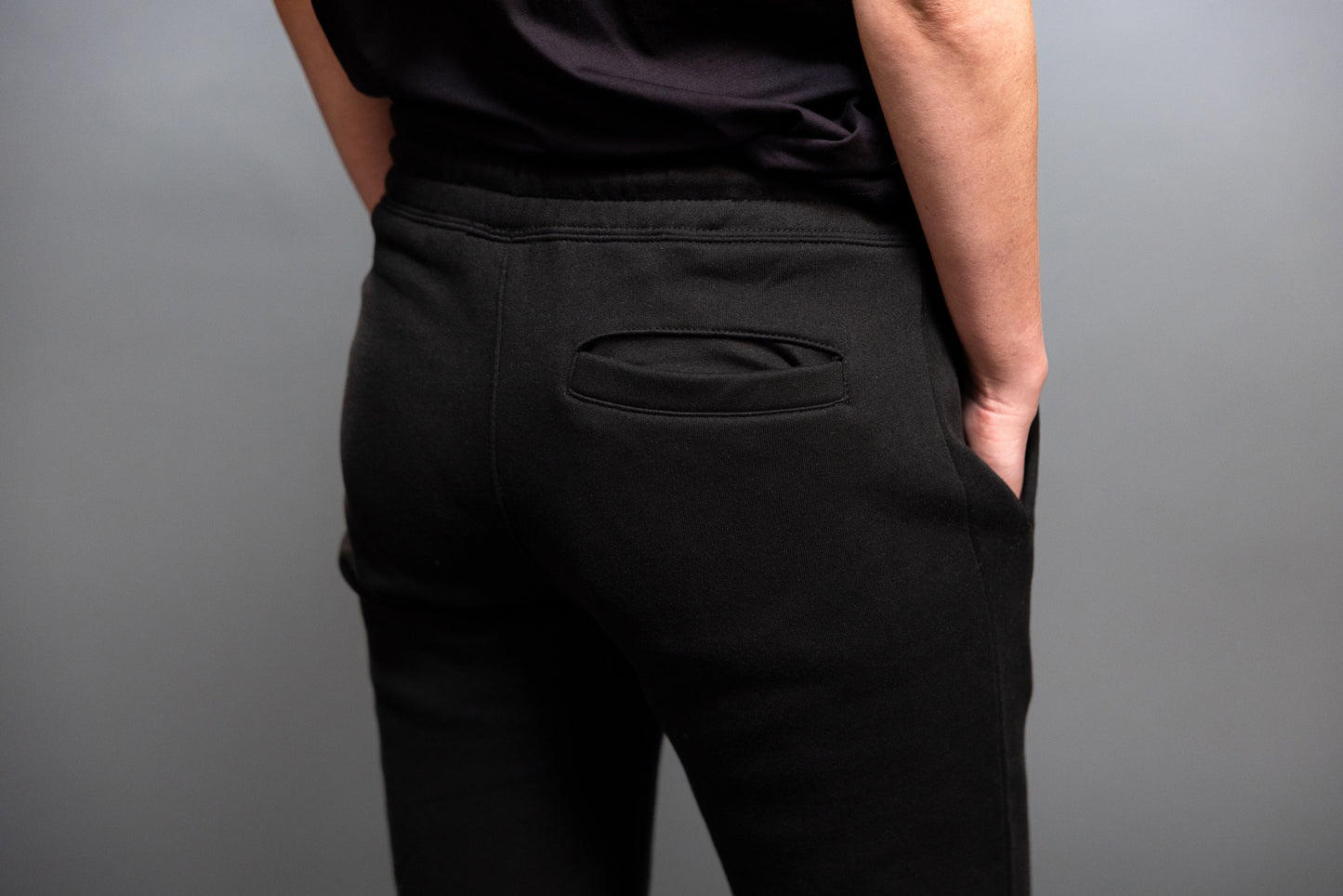 Black Logo Sweatpants