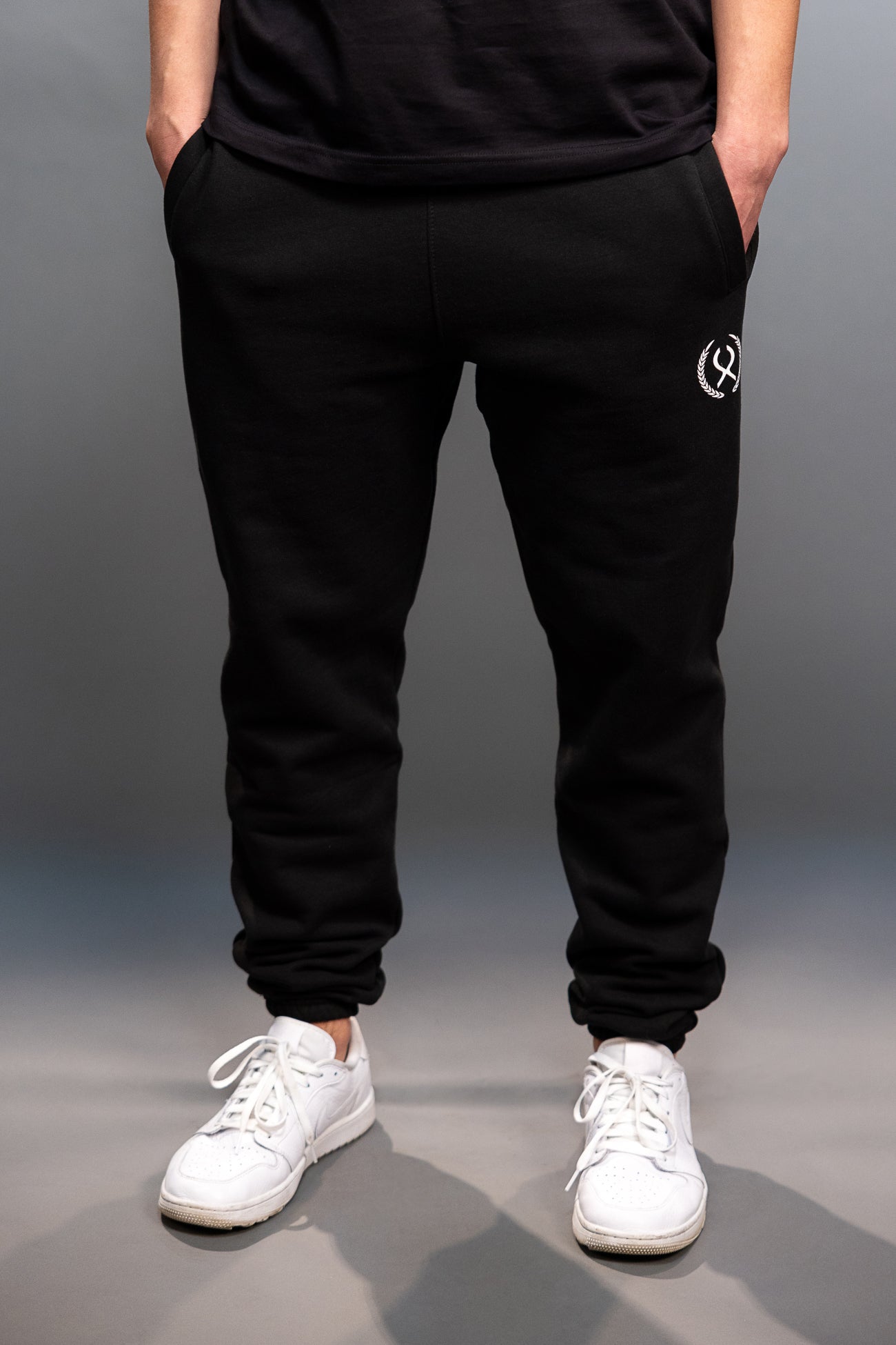 Black Logo Sweatpants