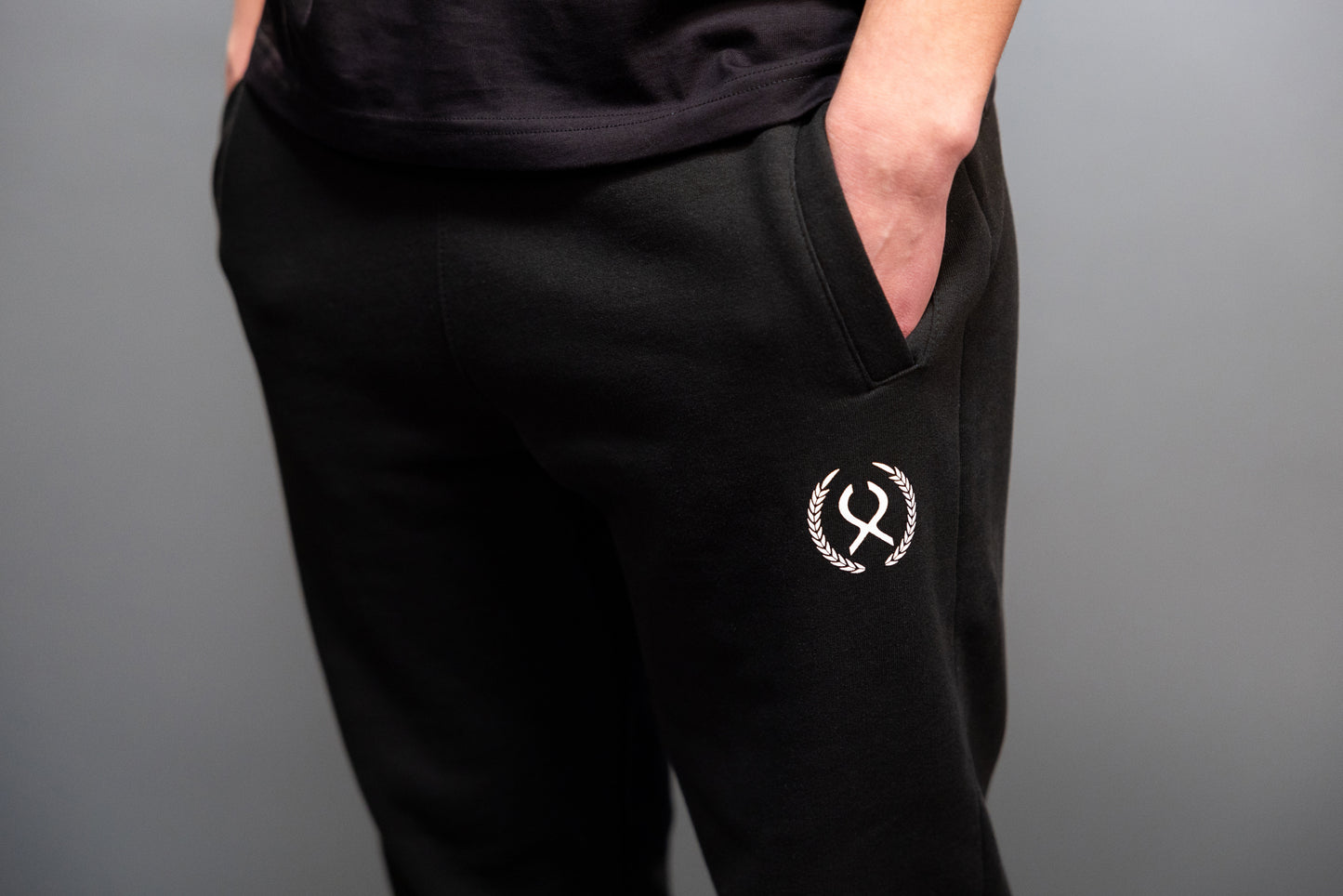 Black Logo Sweatpants