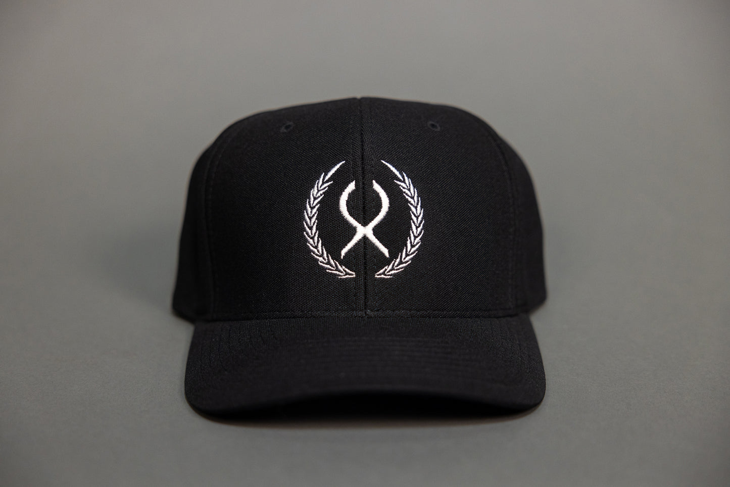 Black Logo Sports Hat