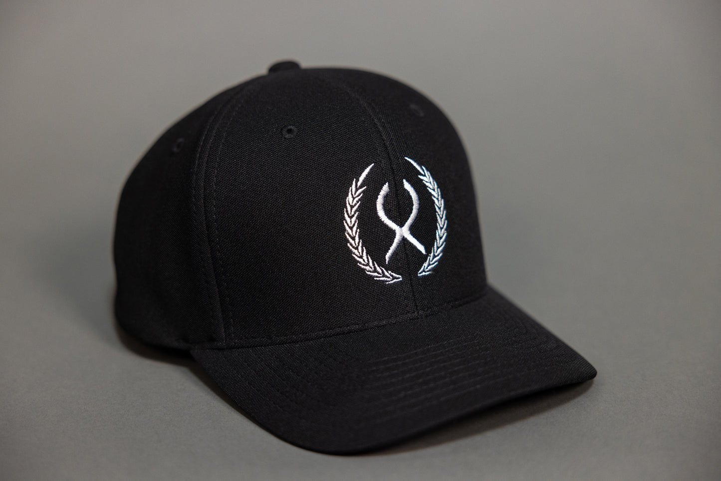 Black Logo Sports Hat