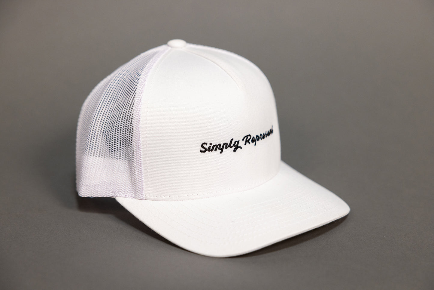 White Simply Represent Snapback