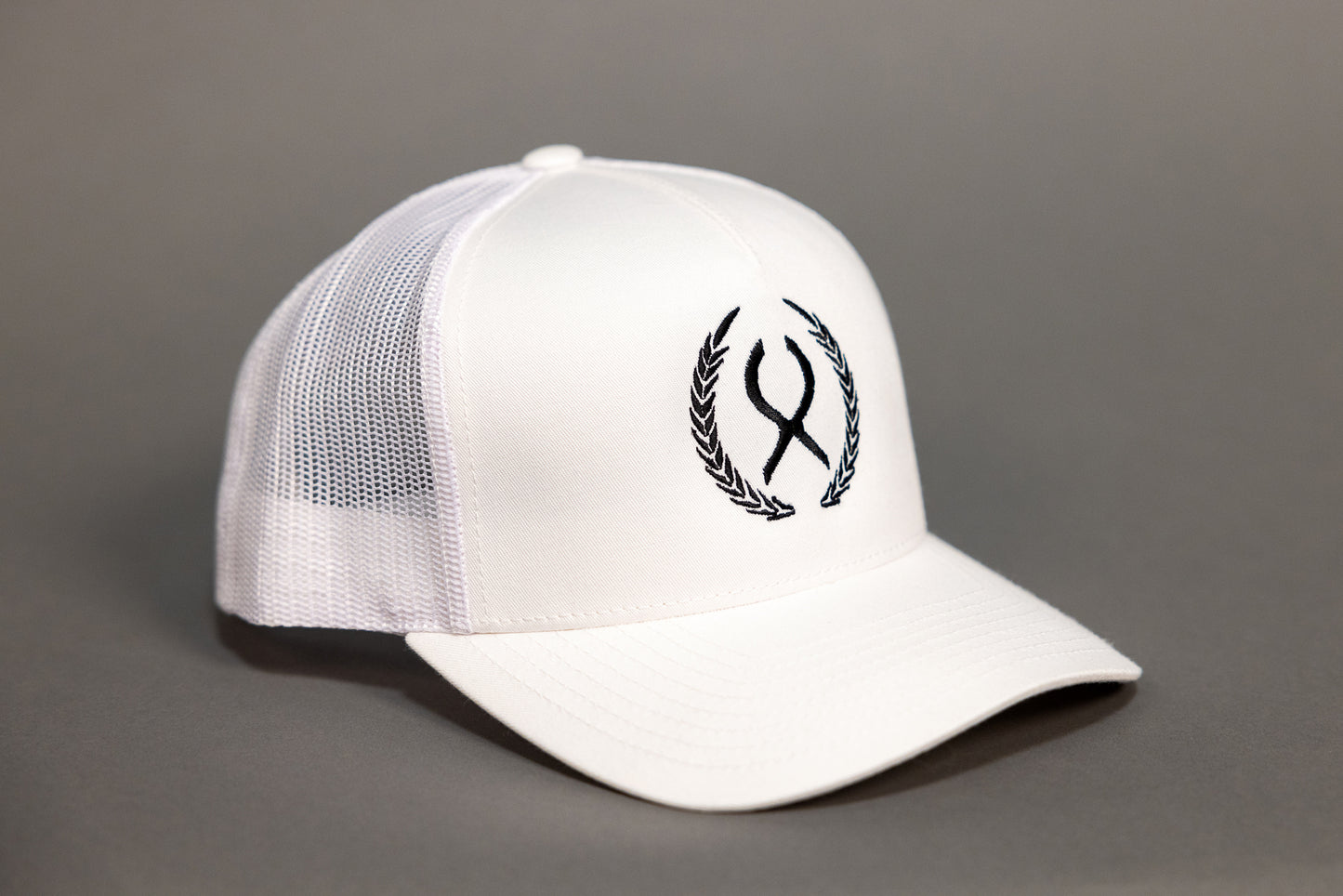 White Logo Snapback