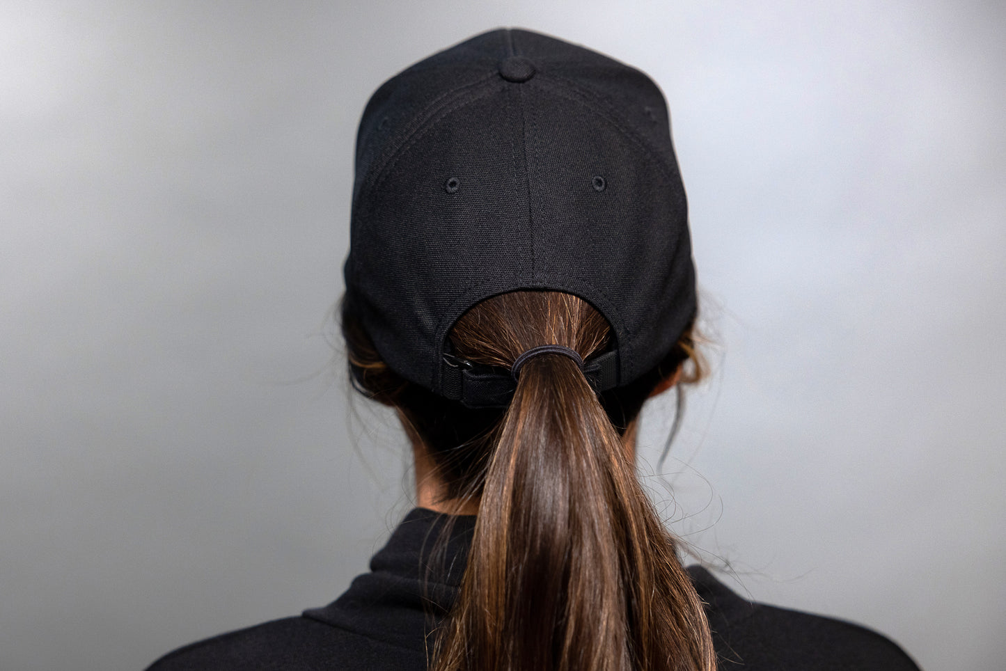 Black Logo Sports Hat