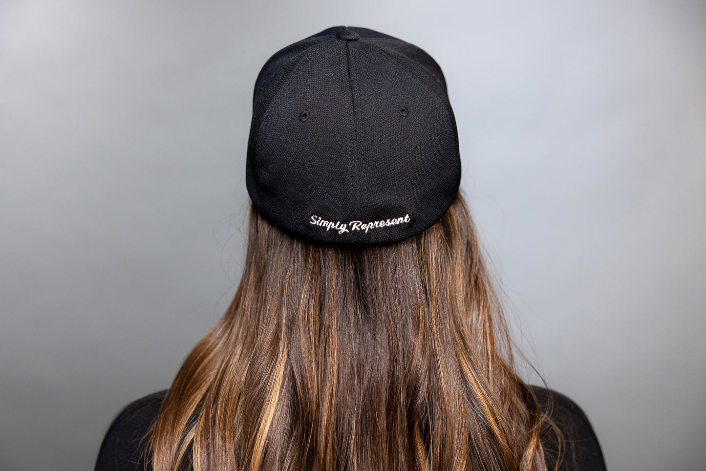 Black Logo Sports Hat