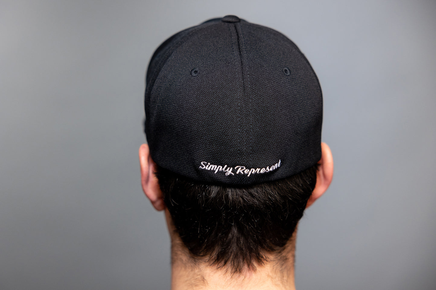 Black Logo Sports Hat