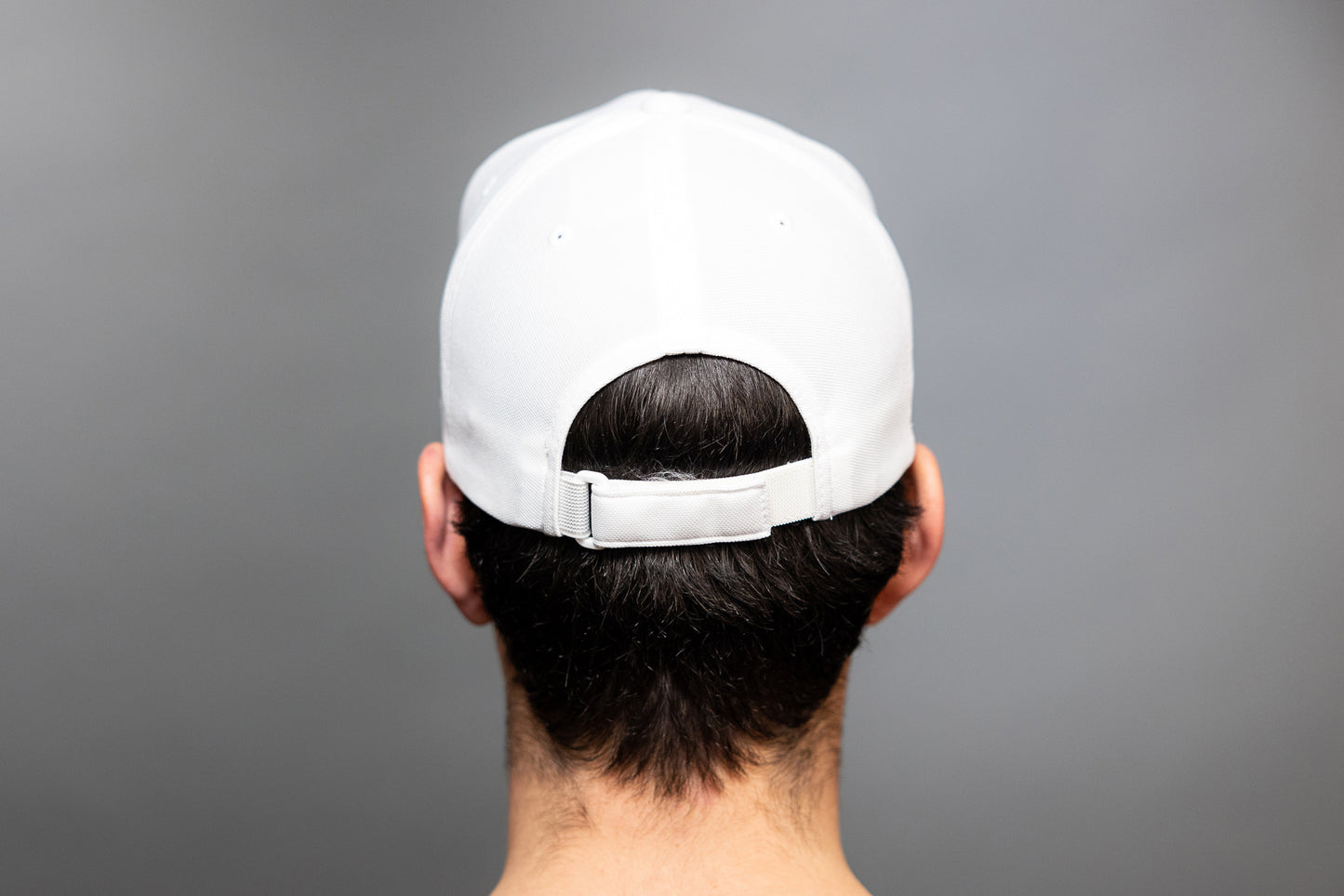 White Logo Sports Hat