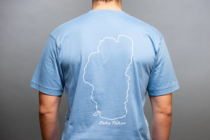 Cloudy Blue Lake Tahoe Shirt